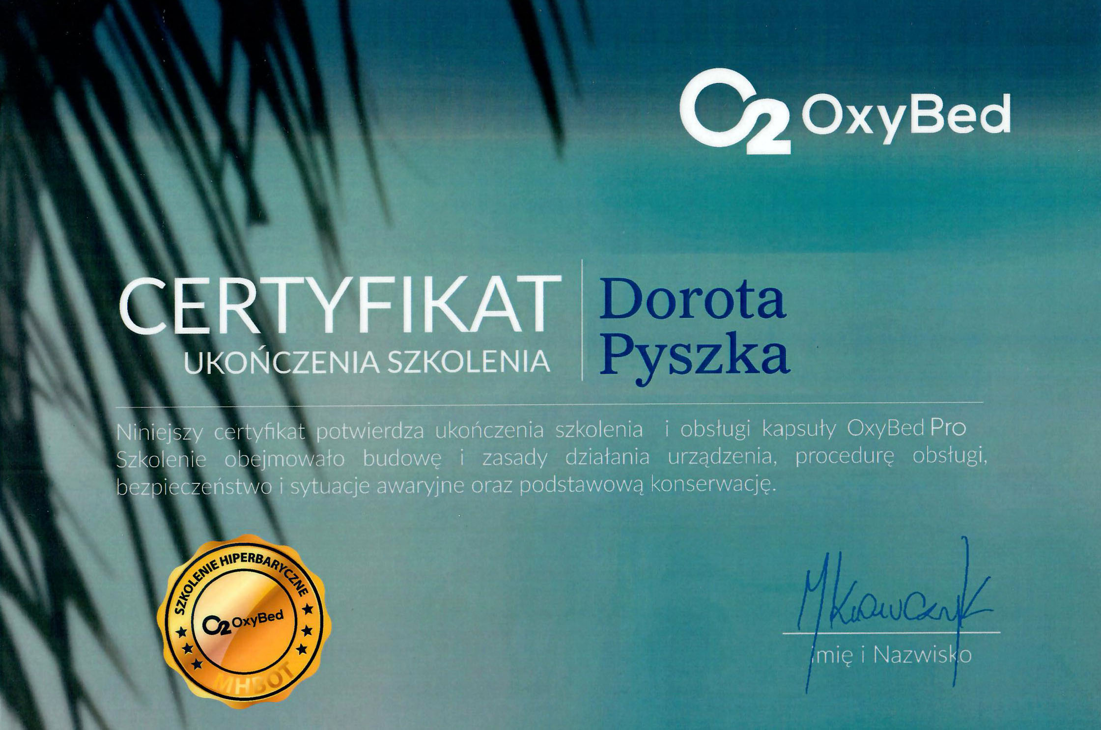 certyfikat_dorota_pyszka